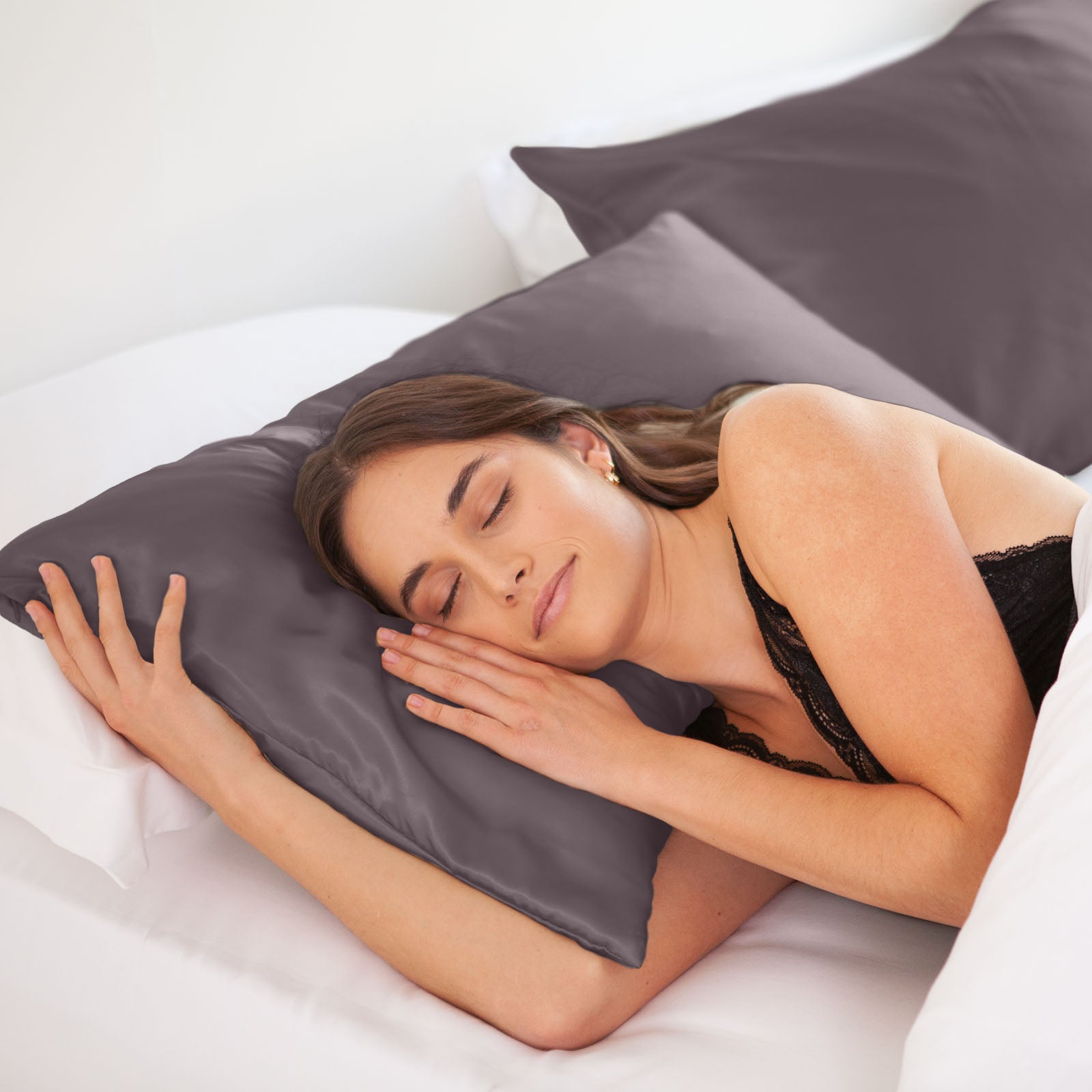 Royal Comfort Mulberry Soft Silk Hypoallergenic Pillowcase Twin Pack-Bed Linen-PEROZ Accessories
