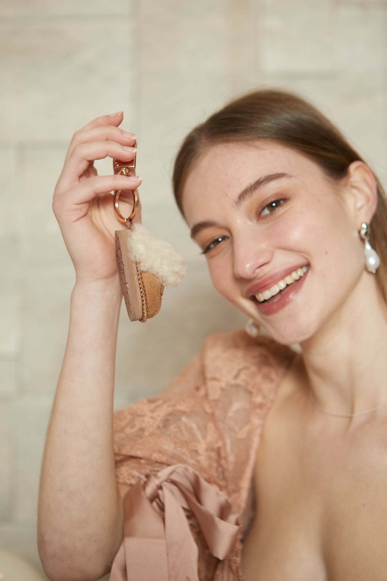 Ugg Coquette Platform Pendant-KEYRING-PEROZ Accessories