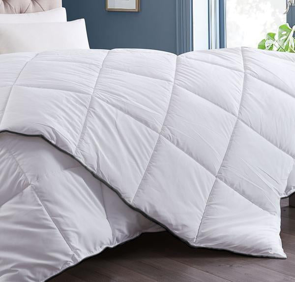 Royal Comfort 350GSM Luxury Soft Bamboo All-Seasons Quilt Duvet-Bedding-PEROZ Accessories