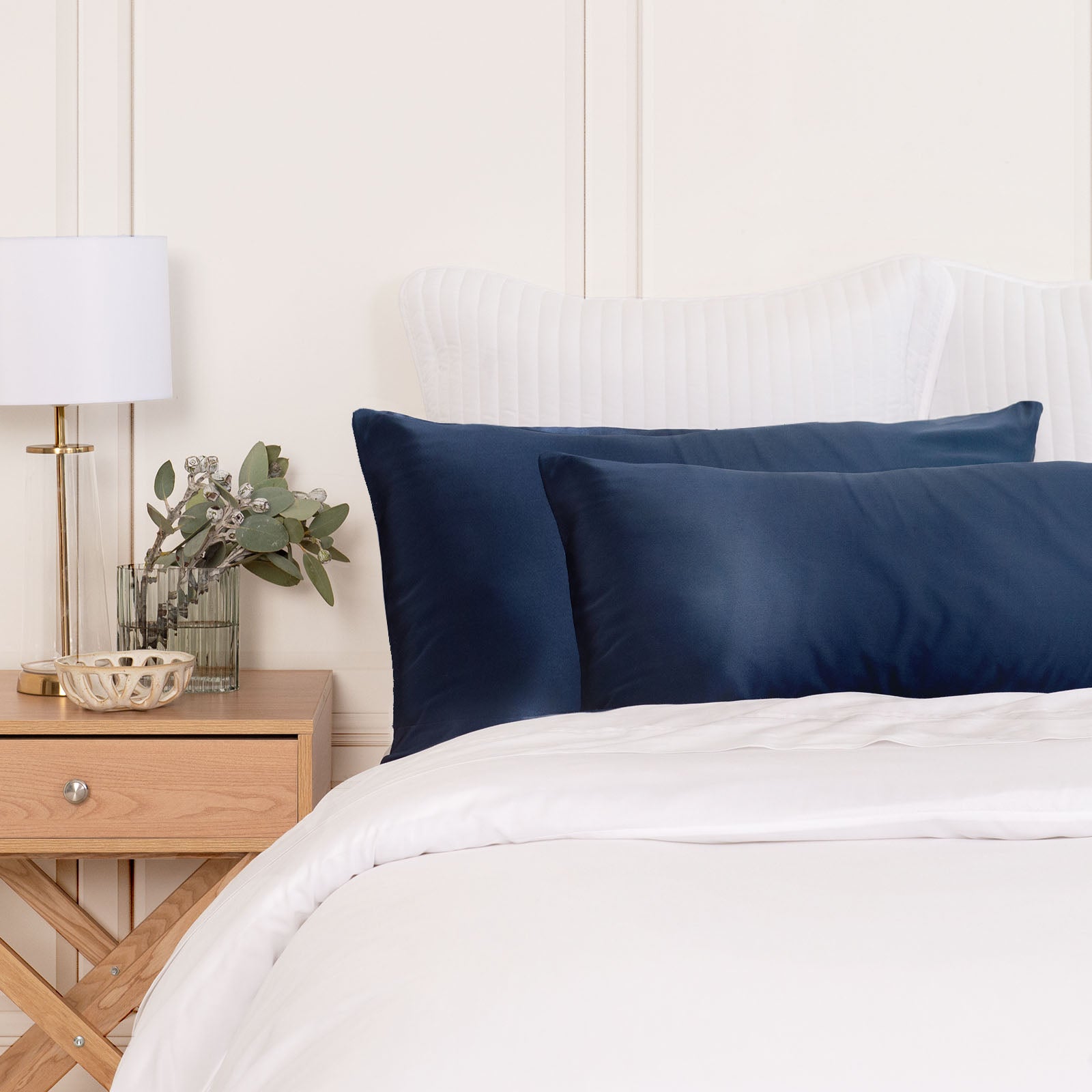 Royal Comfort Mulberry Soft Silk Hypoallergenic Pillowcase Twin Pack-Bed Linen-PEROZ Accessories