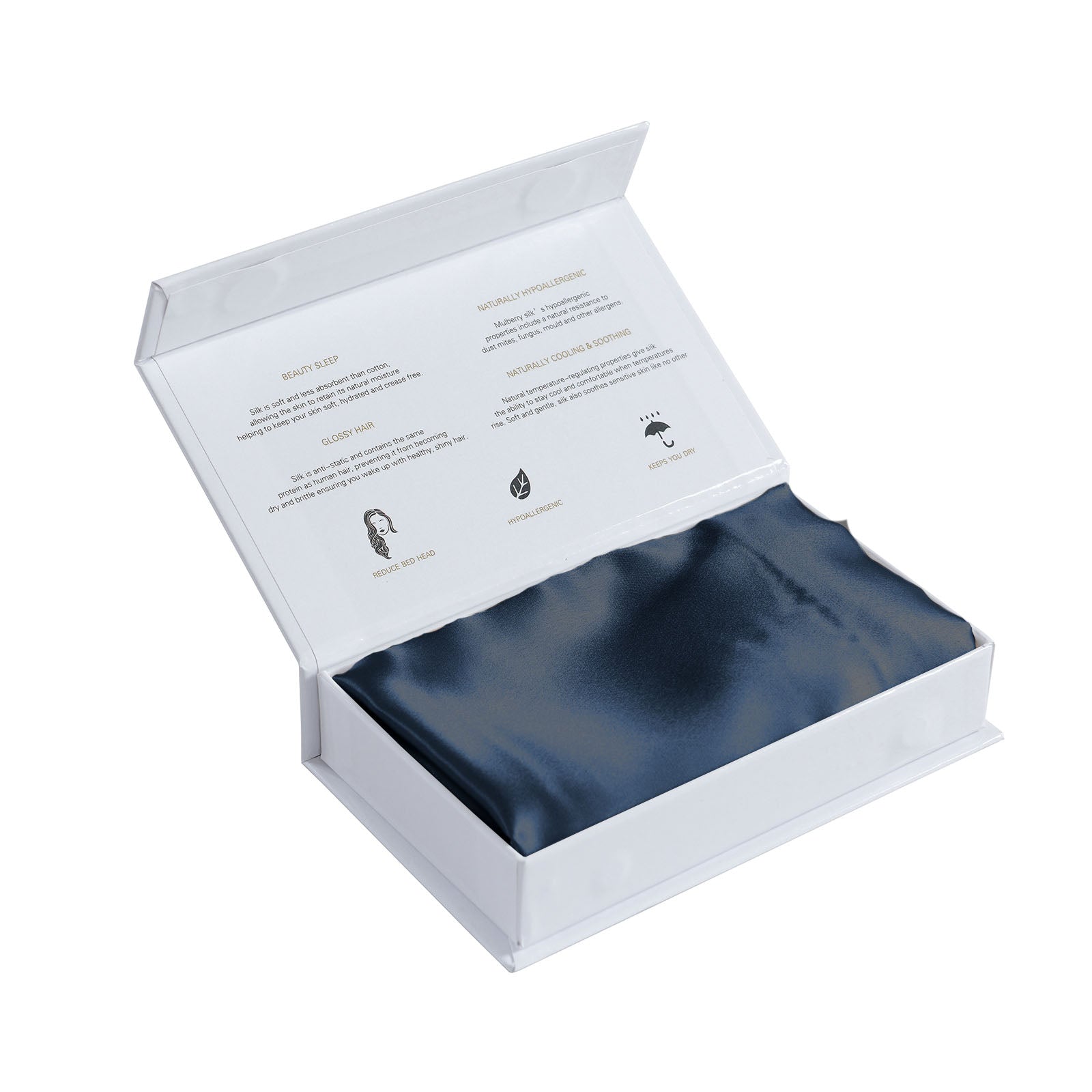 Royal Comfort Mulberry Soft Silk Hypoallergenic Pillowcase Twin Pack-Bed Linen-PEROZ Accessories