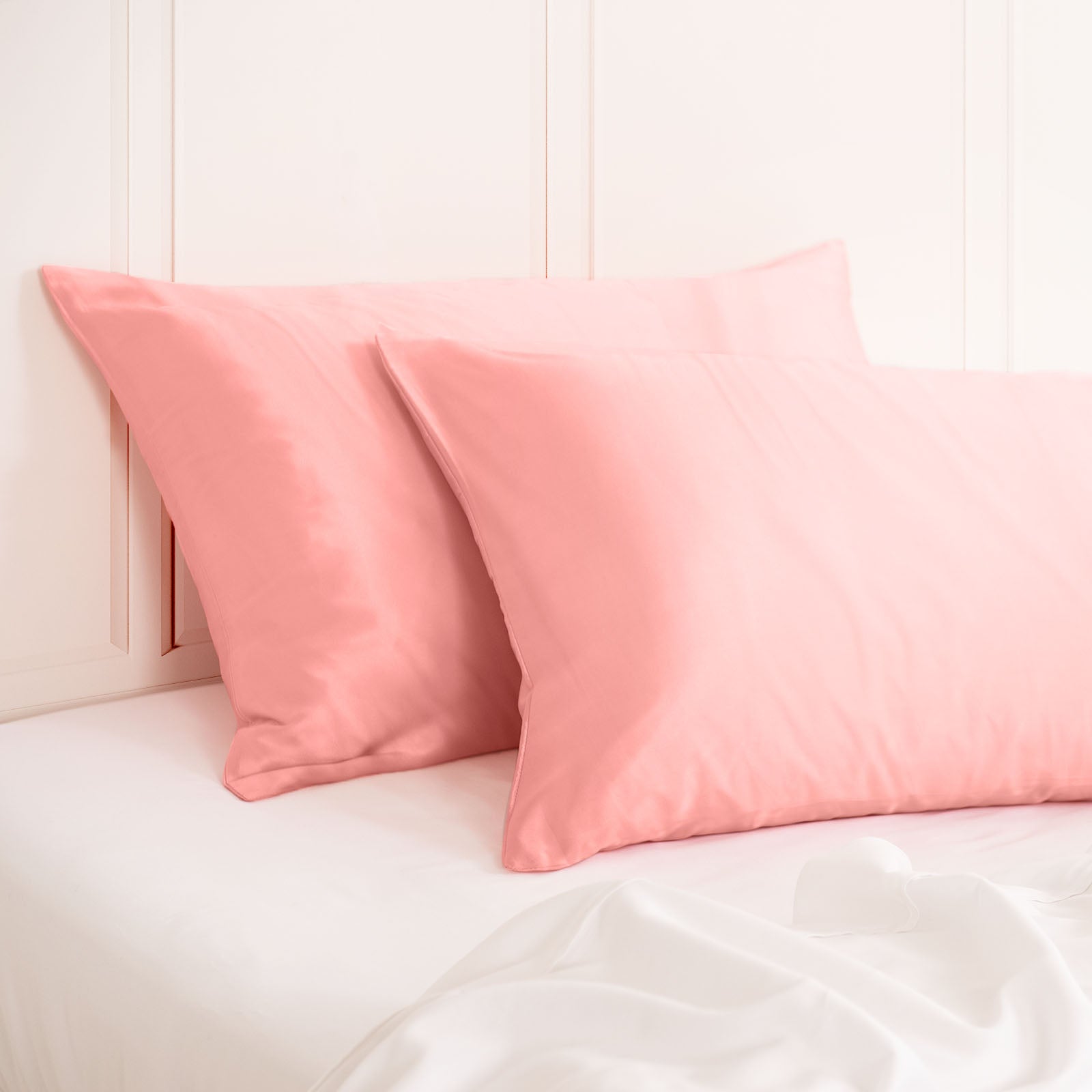 Royal Comfort Mulberry Soft Silk Hypoallergenic Pillowcase Twin Pack-Bed Linen-PEROZ Accessories