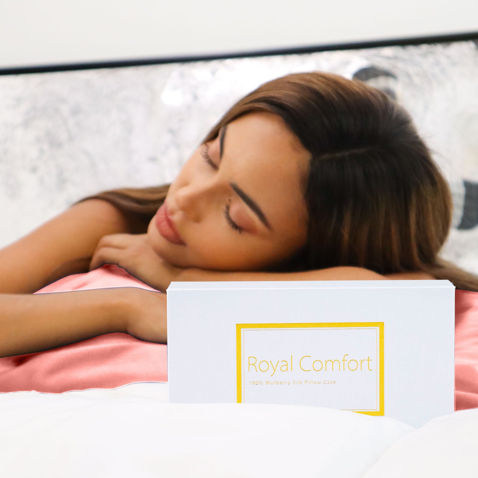 Royal Comfort Mulberry Soft Silk Hypoallergenic Pillowcase Twin Pack-Bed Linen-PEROZ Accessories