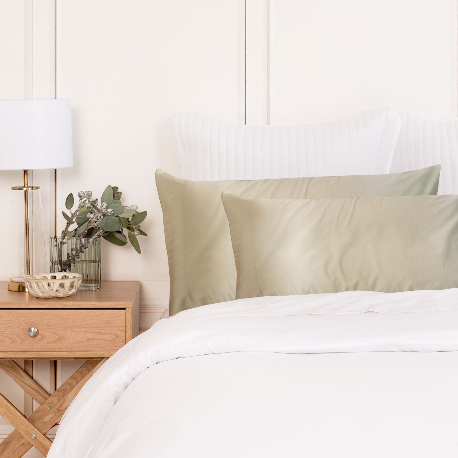 Royal Comfort Mulberry Soft Silk Hypoallergenic Pillowcase Twin Pack-Bed Linen-PEROZ Accessories