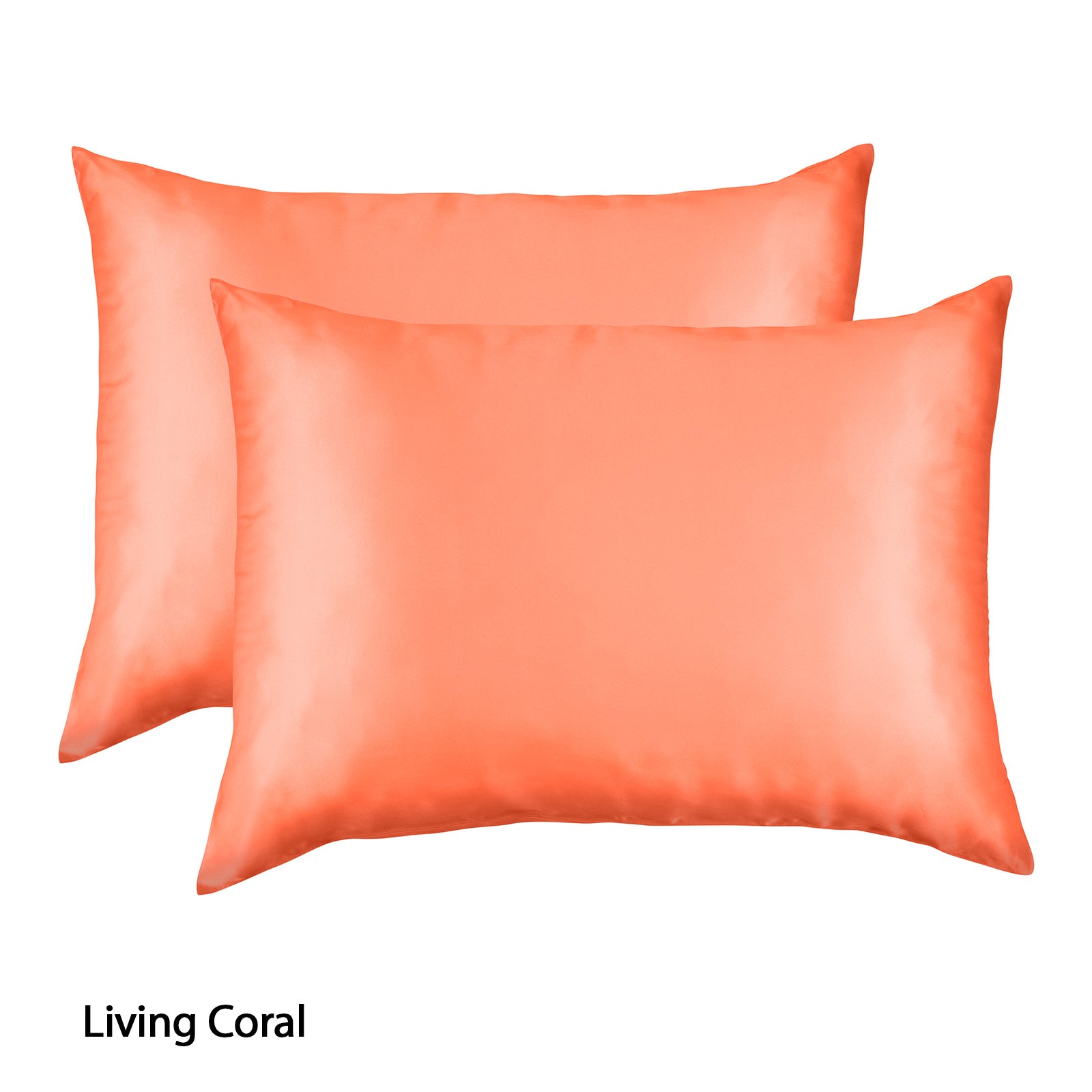 Royal Comfort Mulberry Soft Silk Hypoallergenic Pillowcase Twin Pack-Bed Linen-PEROZ Accessories
