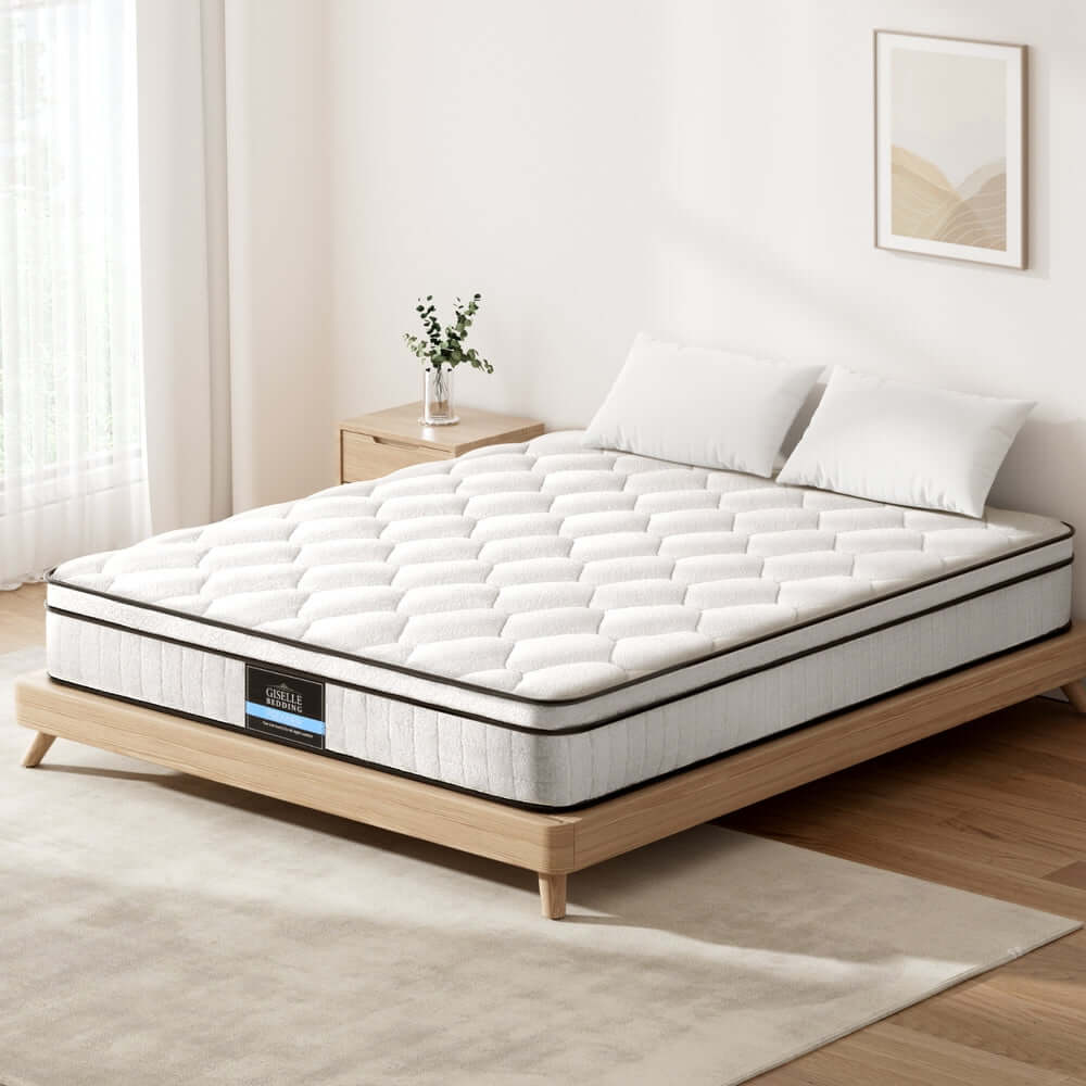 22cm Giselle Mattress Queen Size-Furniture > Mattresses > Queen Mattress-PEROZ Accessories
