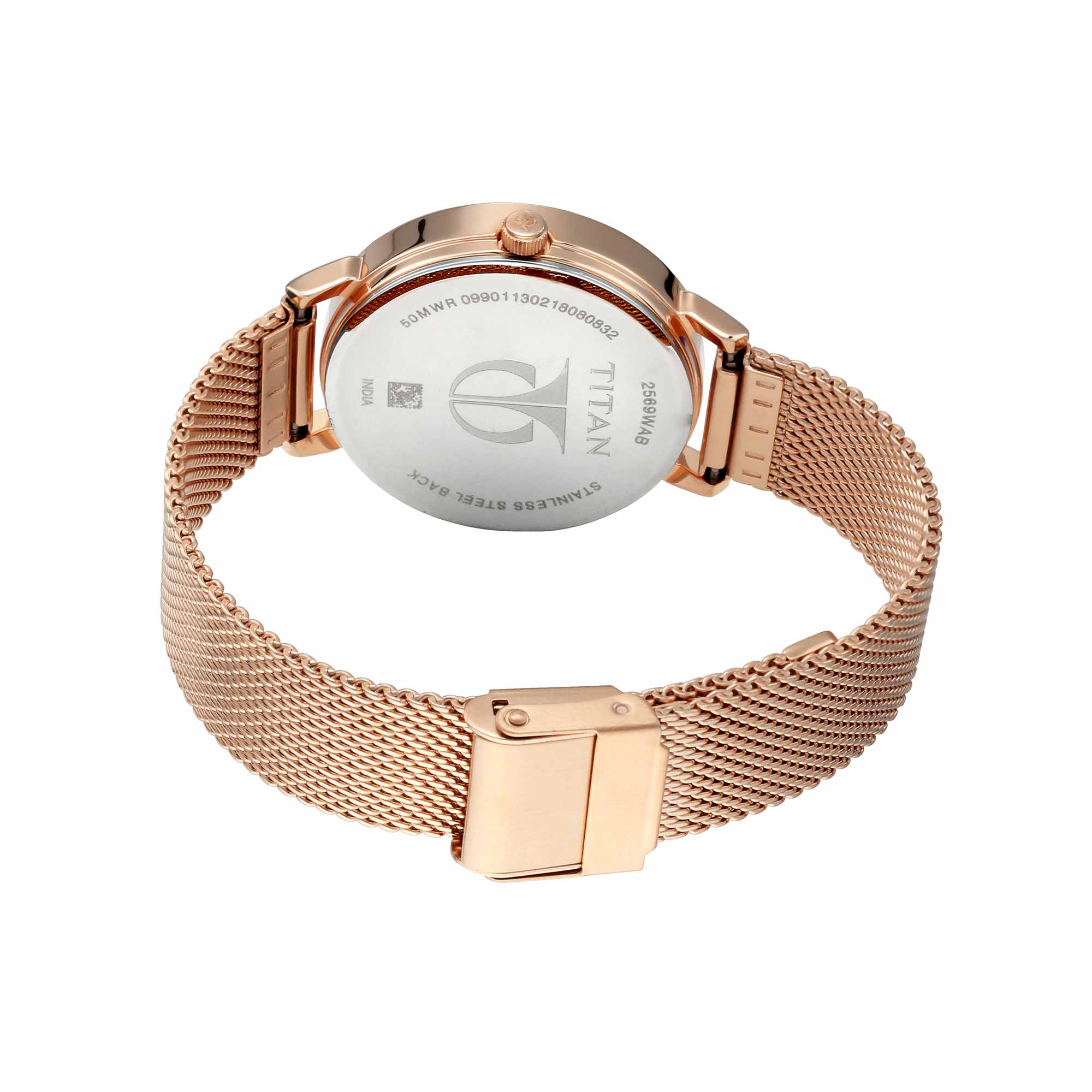 Titan Sparkle Blue Dial Analogue Multi Function Watch for Women-PEROZ Accessories