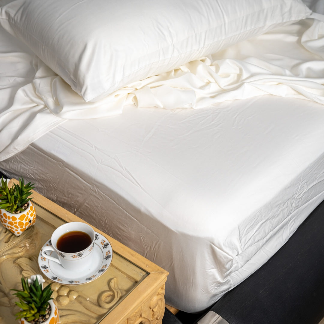 100% Lyocell Bedsheet Set King-Home & Garden > Bedding-PEROZ Accessories