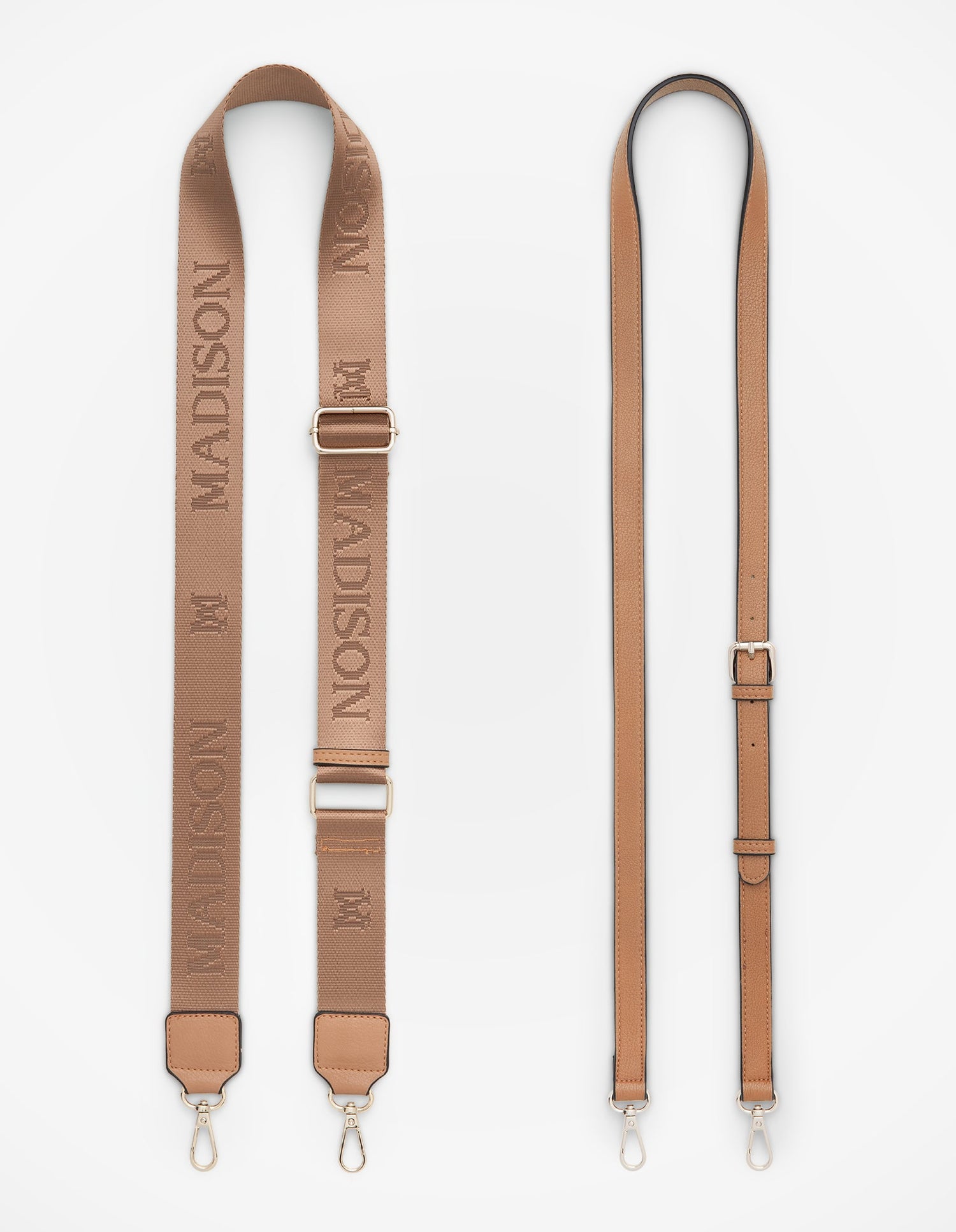 Riley Zip Top Tote + Monogram Bag Strap-Handbags-PEROZ Accessories