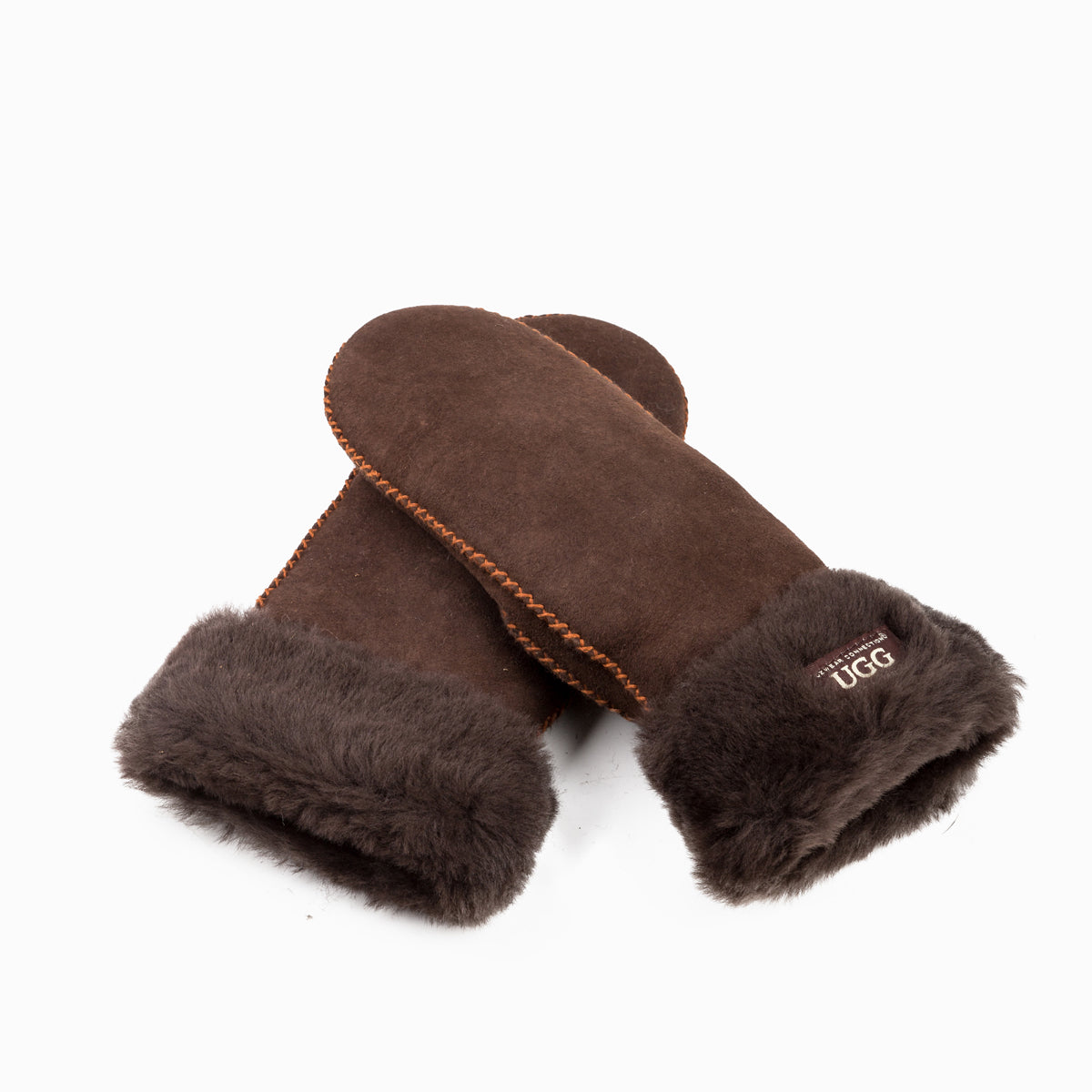 Ugg Sheepskin Mitten-Gloves-PEROZ Accessories