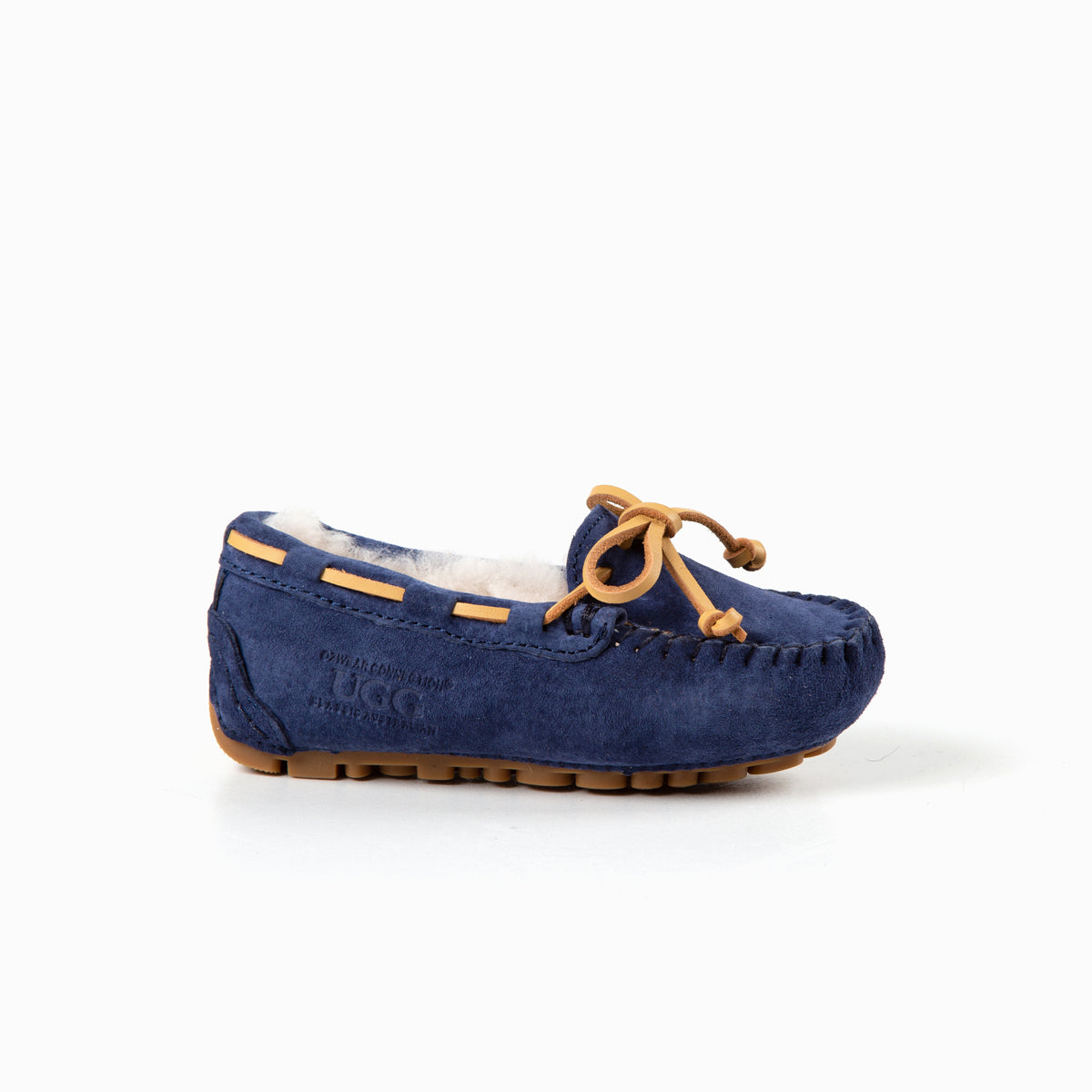 Ugg Kids Romy Moccasin-Loafers & Moccasins-PEROZ Accessories