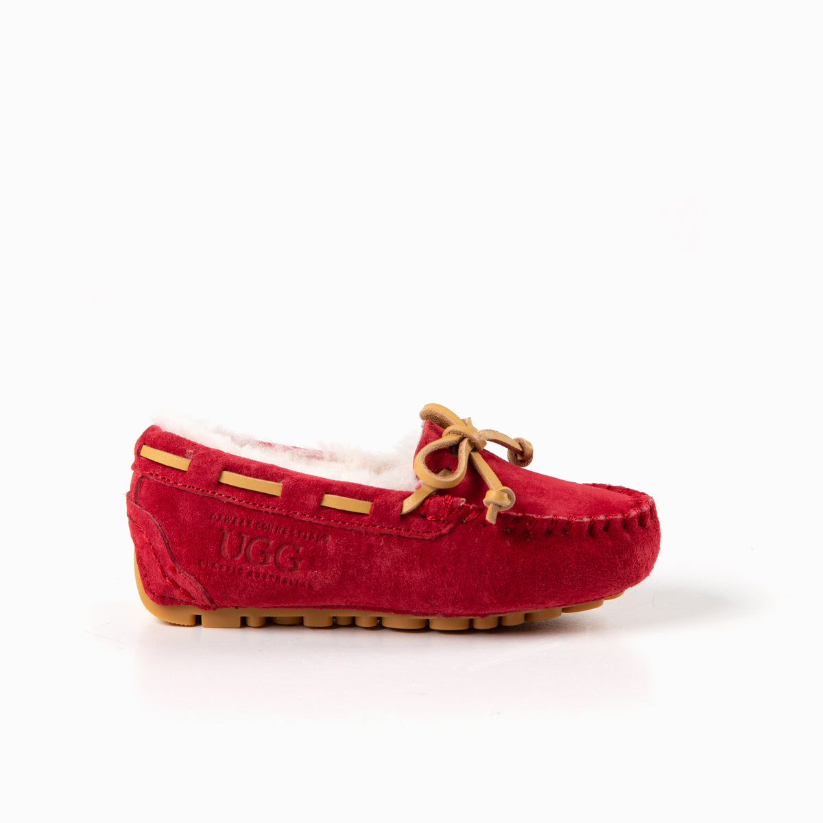 Ugg Kids Romy Moccasin-Loafers & Moccasins-PEROZ Accessories