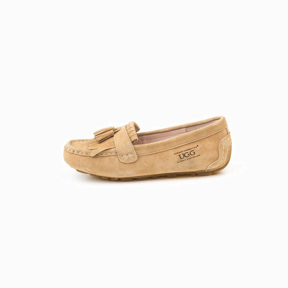 Ugg Rylee Tassel Moccasin (Water Resistant)-Loafers & Moccasins-PEROZ Accessories