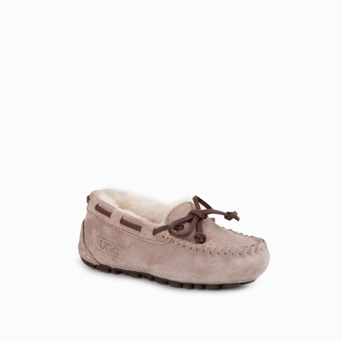 Ugg Kids Romy Moccasin-Loafers & Moccasins-PEROZ Accessories