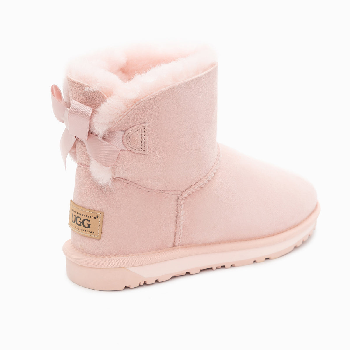 Ugg Classic Mini Bailey Bow Boots (Water Resistant)-Boots-PEROZ Accessories