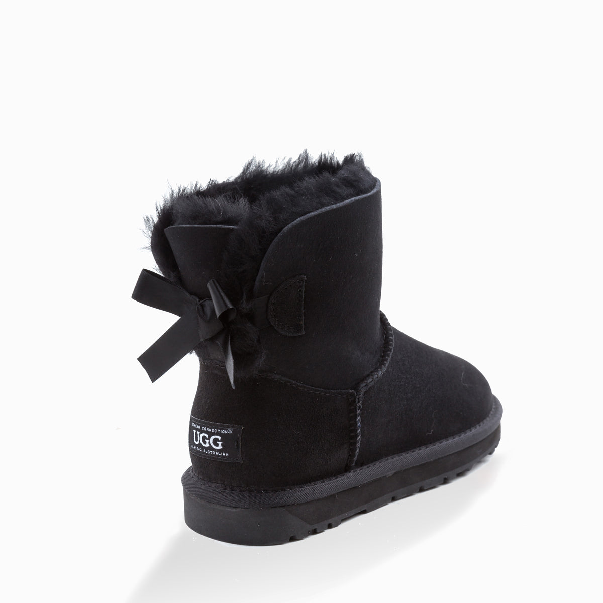 Ugg Classic Mini Bailey Bow Boots (Water Resistant)-Boots-PEROZ Accessories