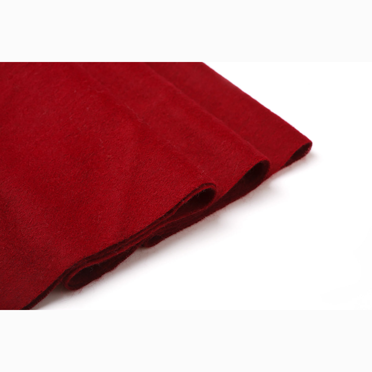 Ugg 100% Wool Scarf Red-Scarves-PEROZ Accessories