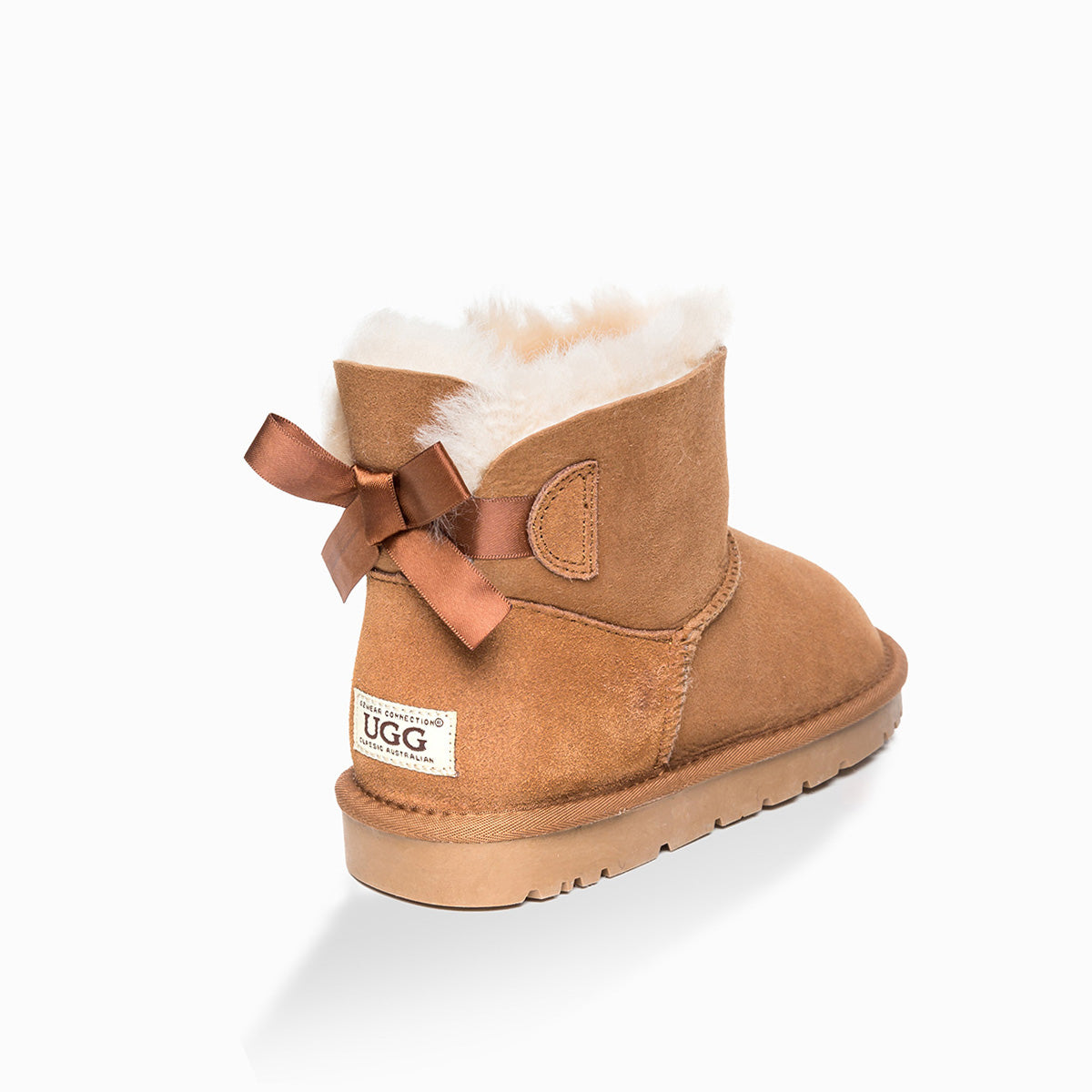 Ugg Kids Bailey Bow Boots (Water Resistant)-Kid Boots-PEROZ Accessories