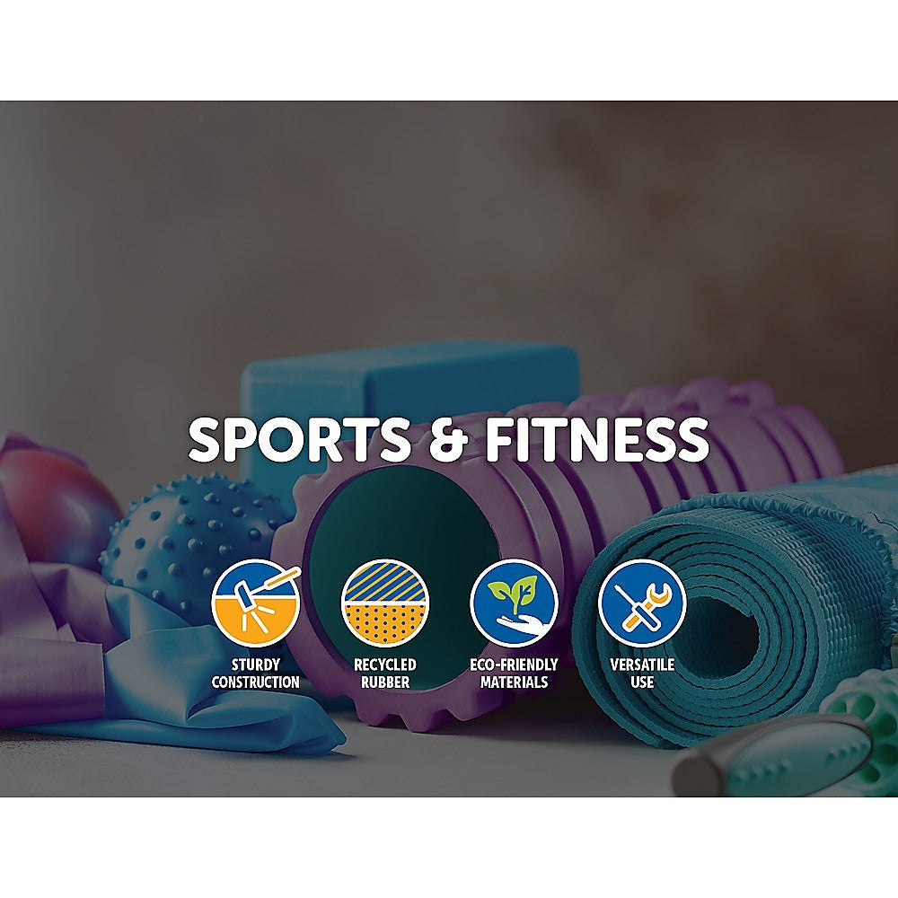 2m Gym Rubber Floor Mat Reduce Treadmill Vibration-Walking Pad-PEROZ Accessories