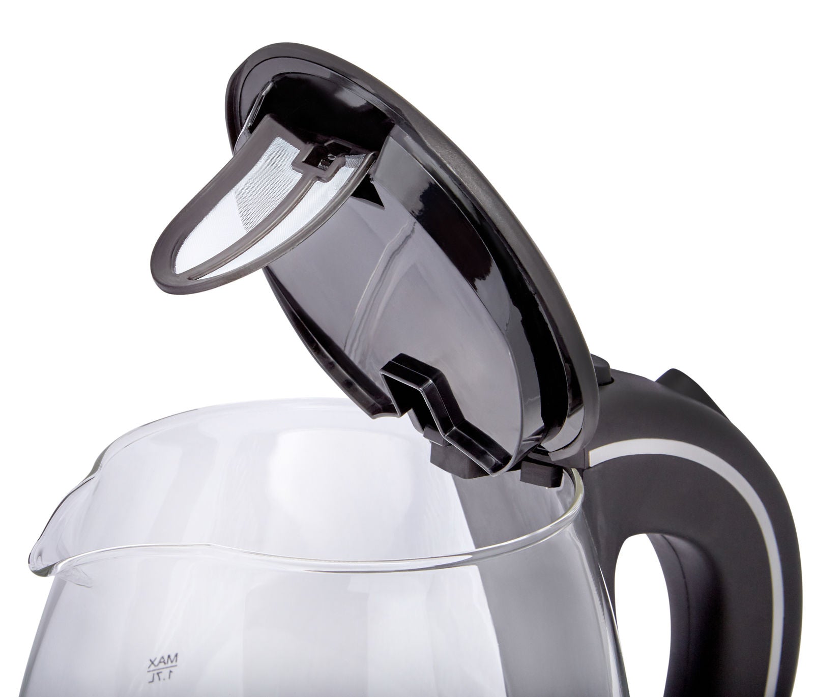 Pursonic Glass Kettle Electric LED Light Kitchen Water Jug Stainless Steel-Small Kitchen Appliances-PEROZ Accessories