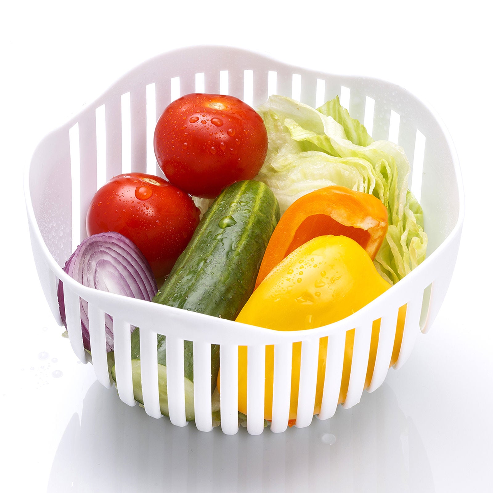 Instant Salad Maker Tool Easy Convenient Quick Healthy Vegetable Slicer-Small Kitchen Appliances-PEROZ Accessories