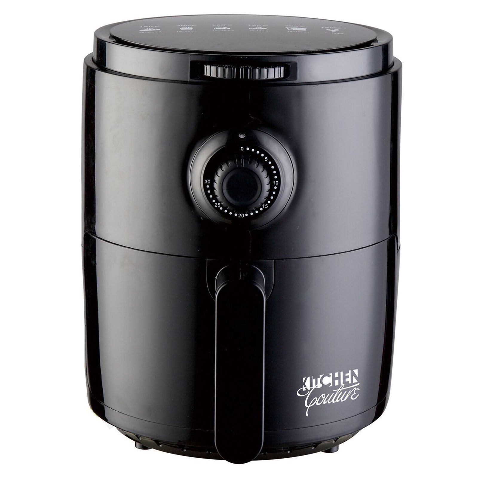 Kitchen Couture Air Fryer Healthy Food No Oil Cooking Recipe 3.4L Capacity-Small Kitchen Appliances-PEROZ Accessories