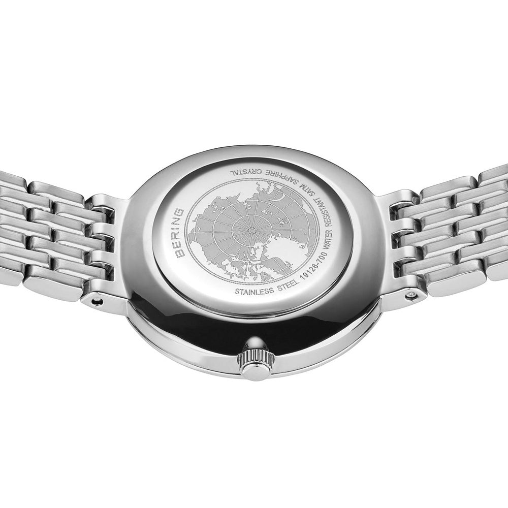 Bering Classic 26mm Polished Silver Strap Watch-PEROZ Accessories