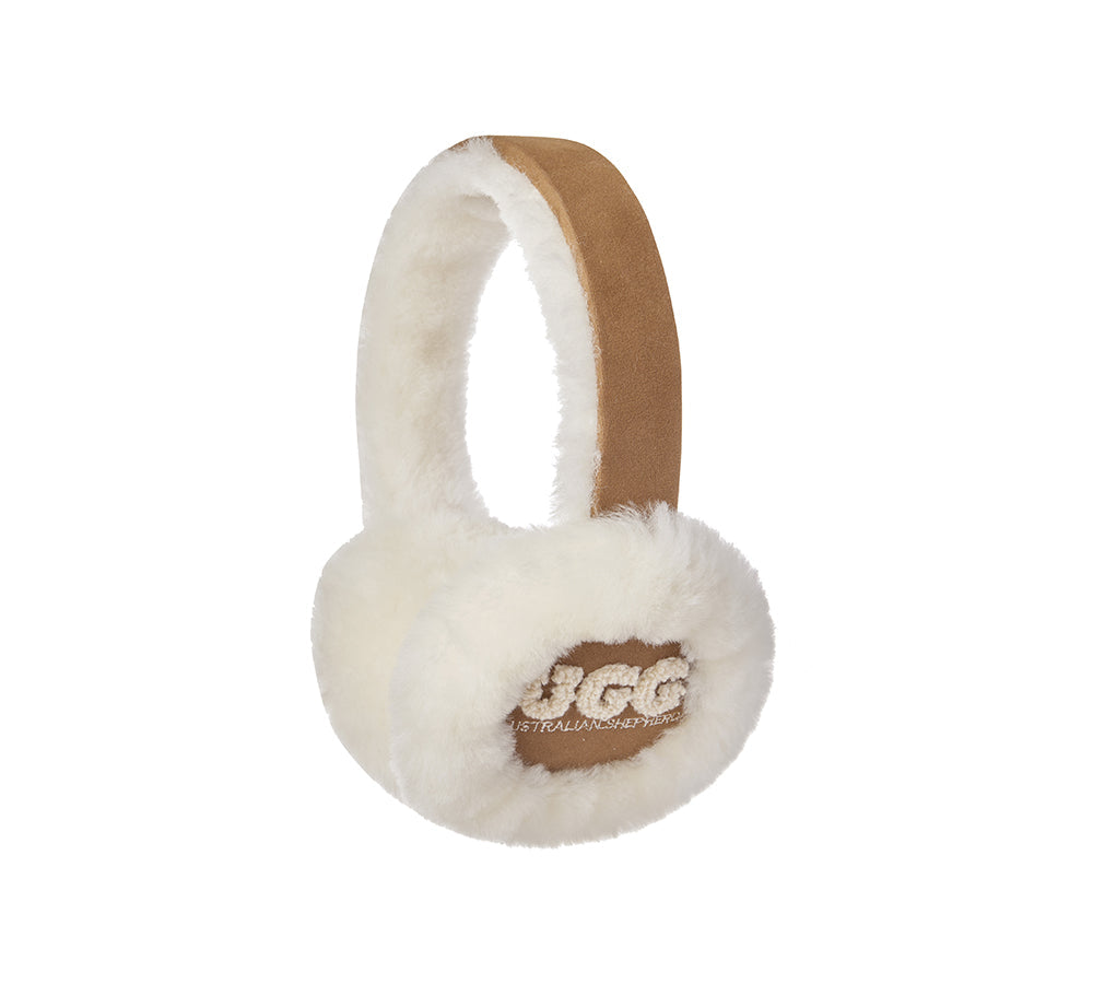 AUSTRALIAN SHEPHERD UGG Kids Sheepskin Wool Cloud Earmuff