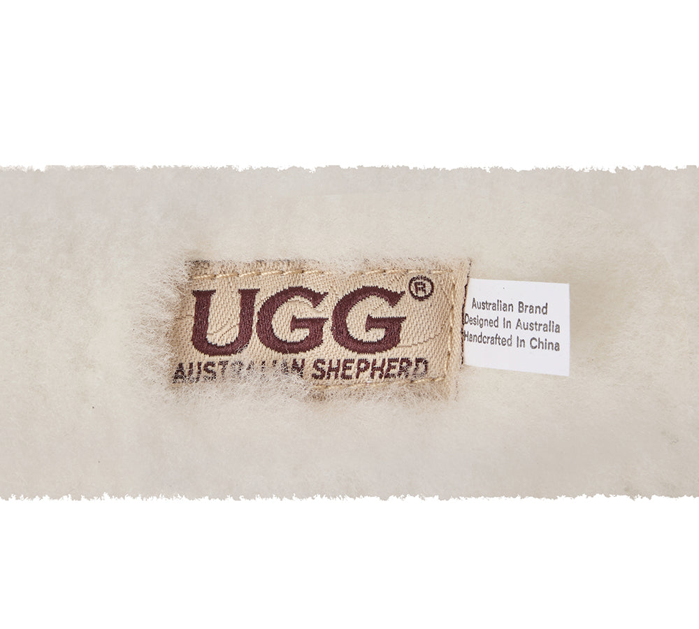 AUSTRALIAN SHEPHERD UGG Women Sheepskin Wool Cloud Earmuff