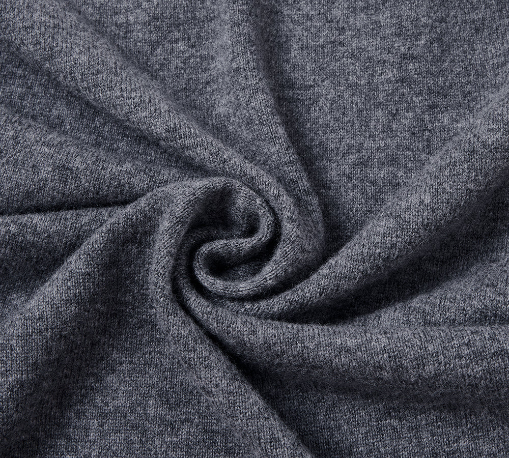 EVERAU 100% Wool Cardigan Knit Velly