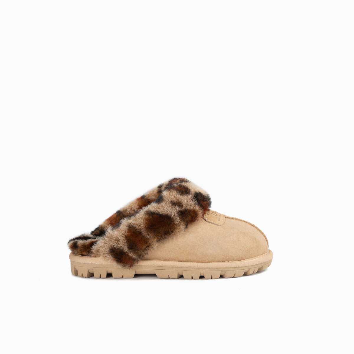 Ugg Coquette Slipper (Leopard Print)(Water Resistant)-Slippers-PEROZ Accessories