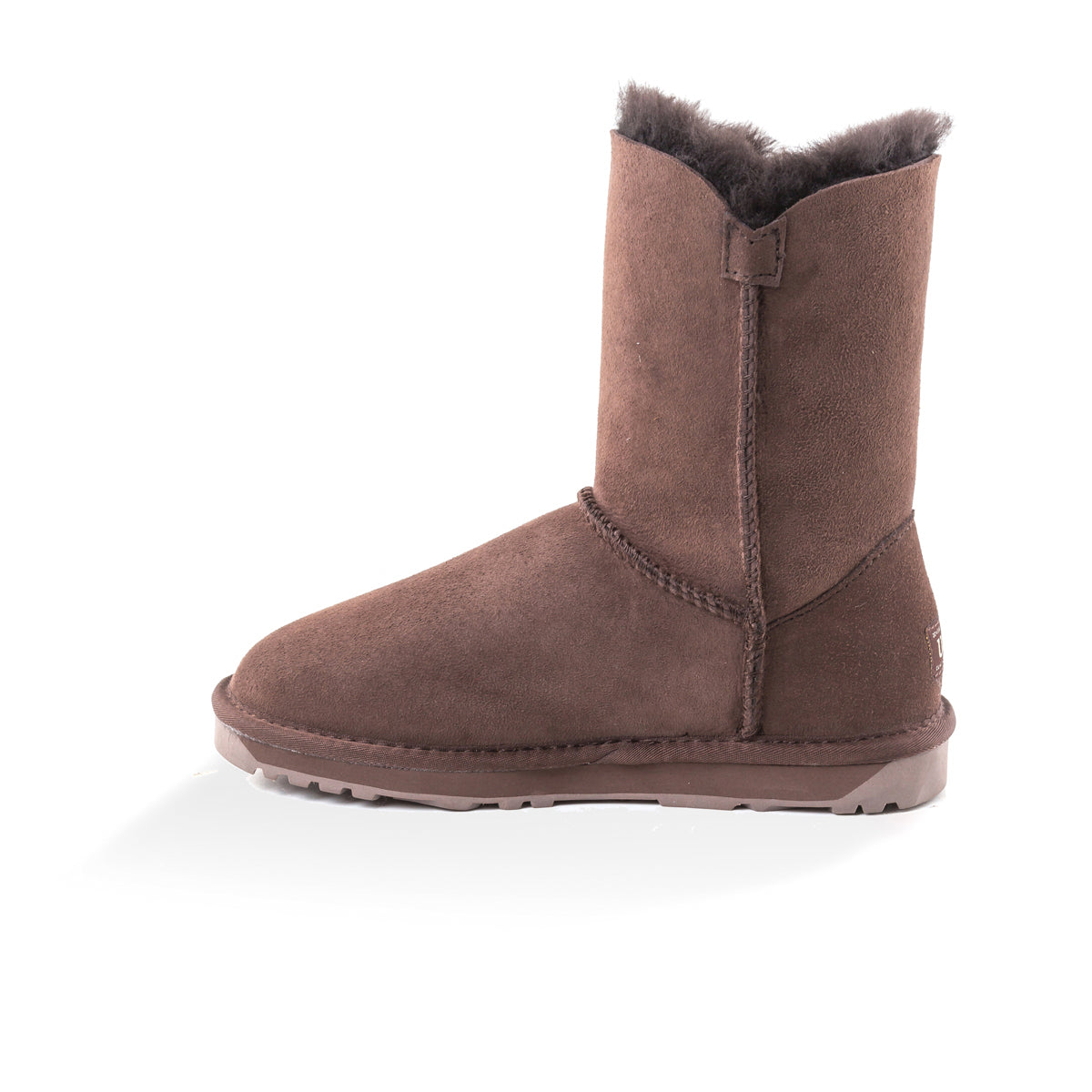 Ugg Classic Short Button Boots (Water Resistant)-Boots-PEROZ Accessories
