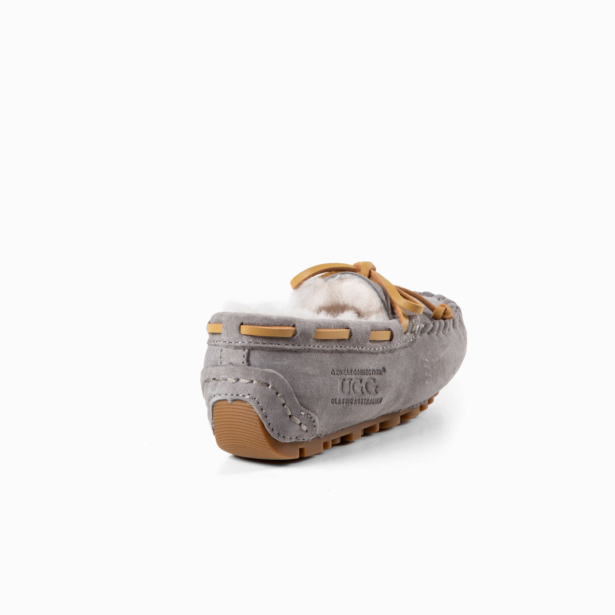Ugg Kids Romy Moccasin-Loafers & Moccasins-PEROZ Accessories