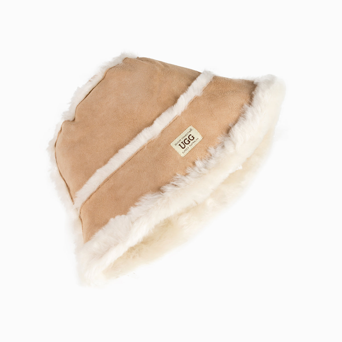 Ugg Flat Top Bucket Hat-Hats-PEROZ Accessories