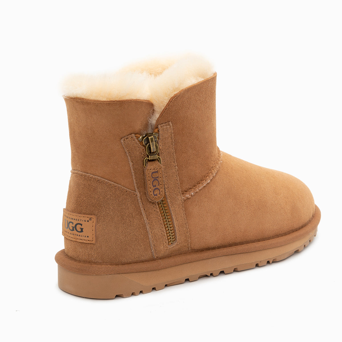 Ugg Bailey Mini Zipper Boots (Water Resistant)-Boots-PEROZ Accessories