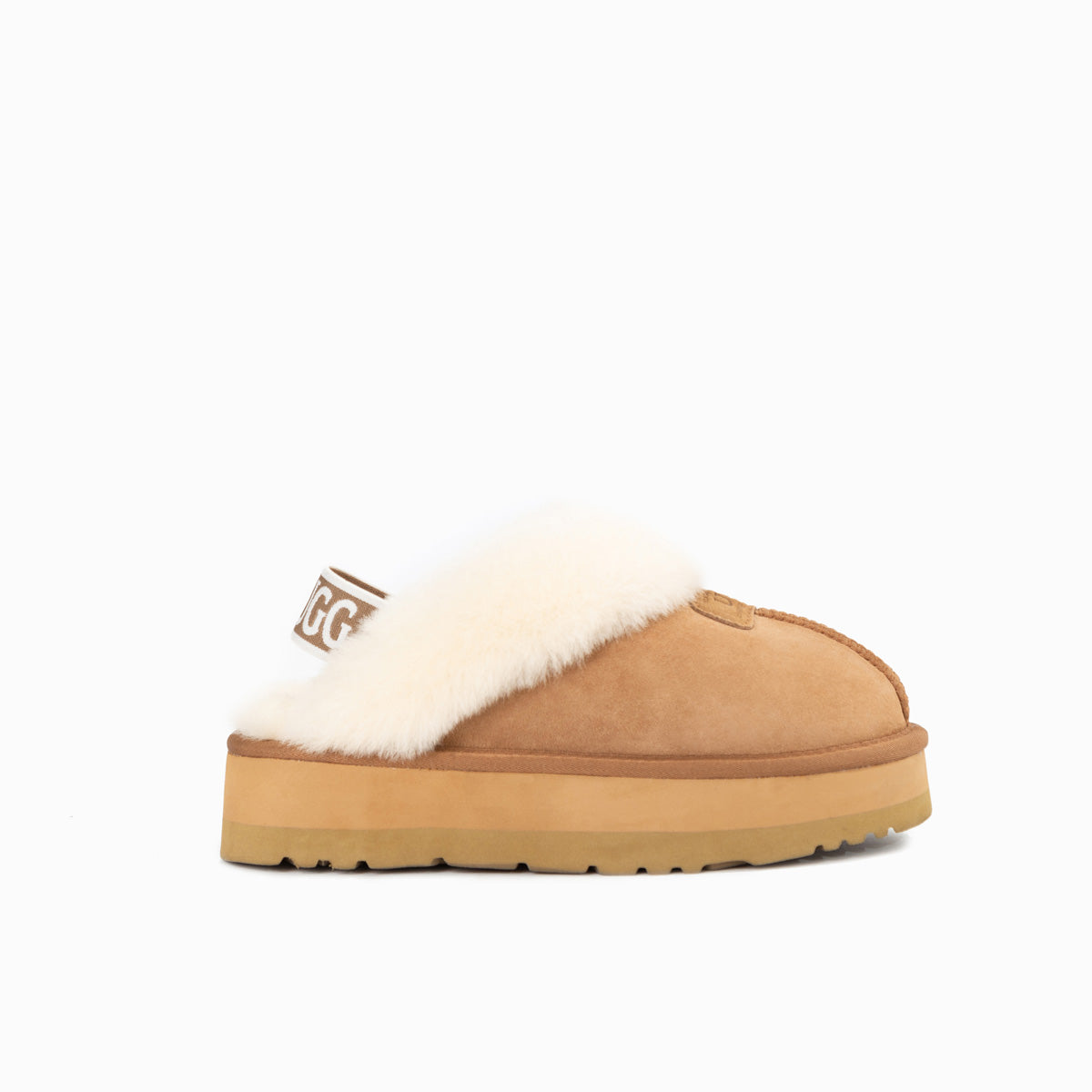 Ugg Coquette Platform Slipper (Elastic Backstrap)(Water Resistant)-Slippers-PEROZ Accessories