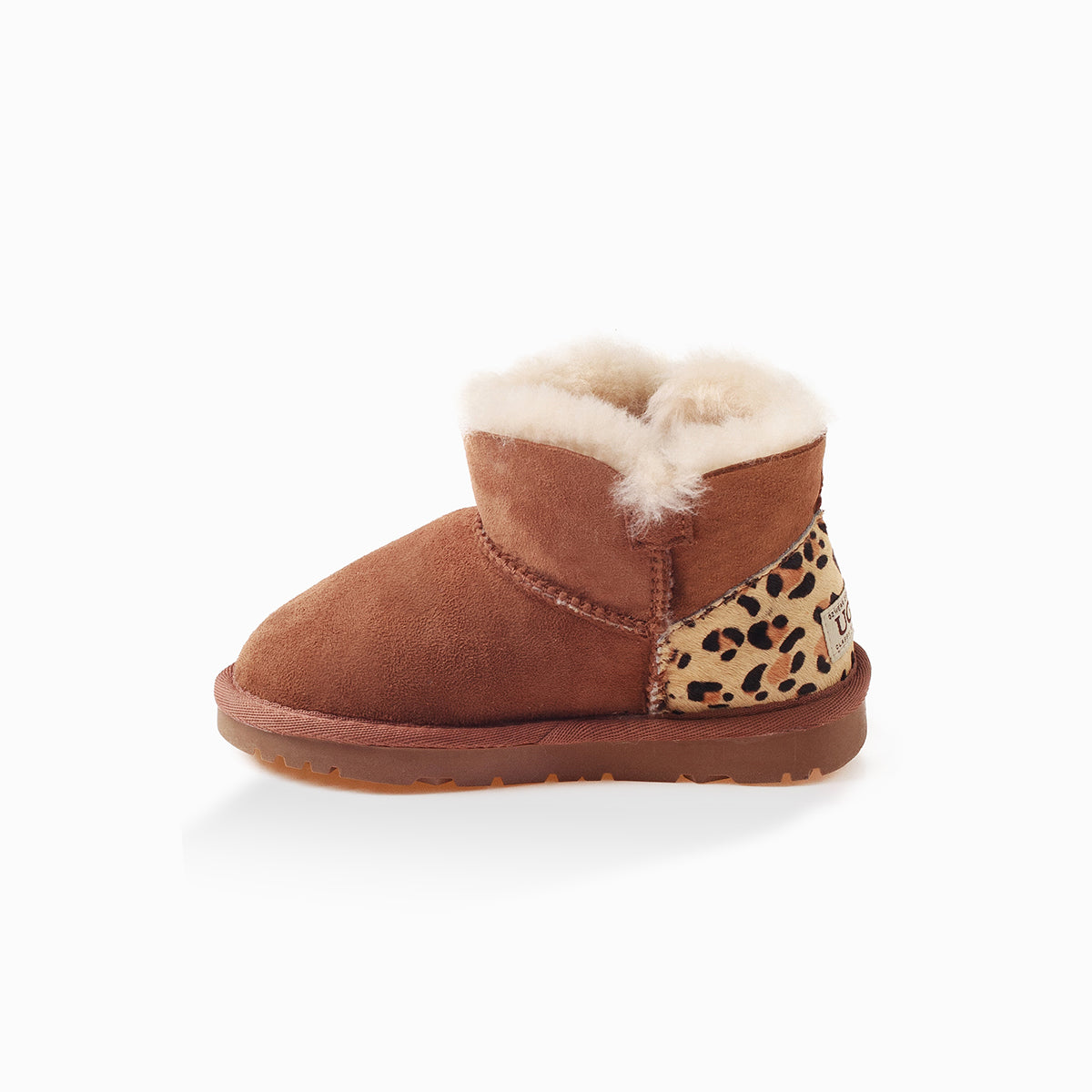 Ugg Kids Mini Button Boots (Water Resistant)-Kid Boots-PEROZ Accessories