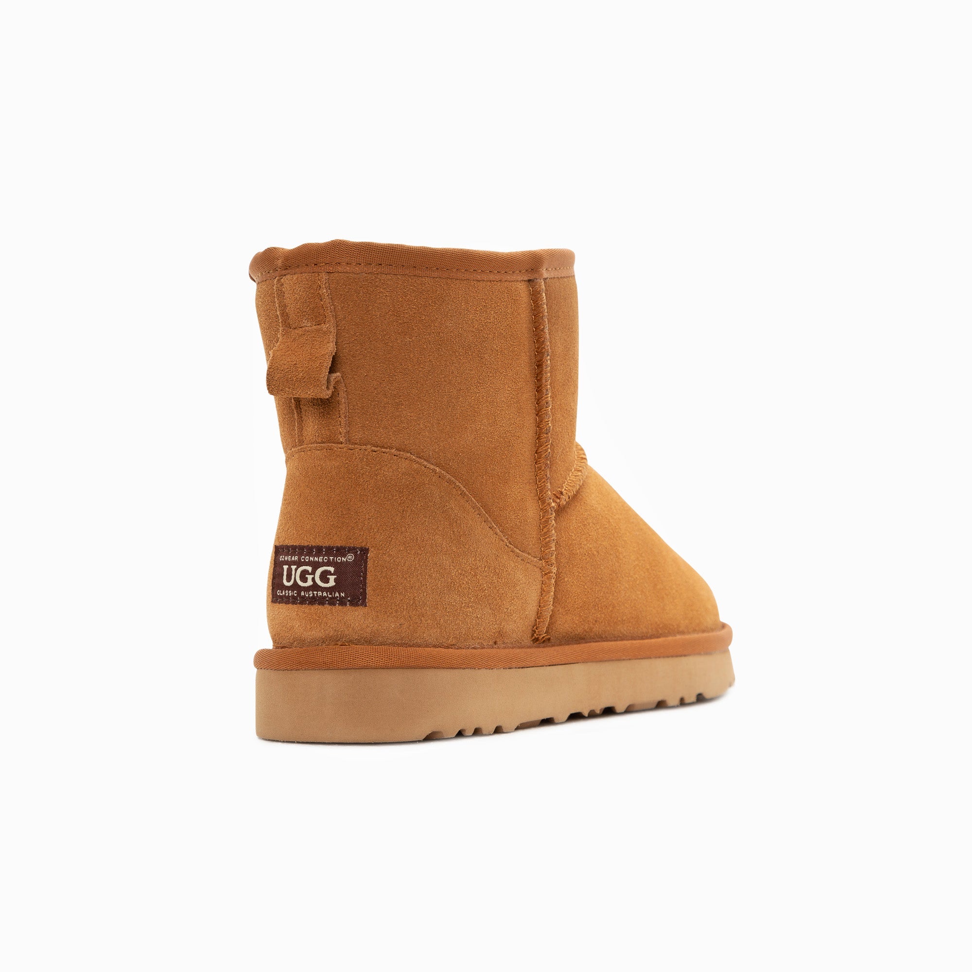 Ugg Boots Genuine Australian Sheepskin Unisex Mini Classic Suede (Large Size)-Boots-PEROZ Accessories