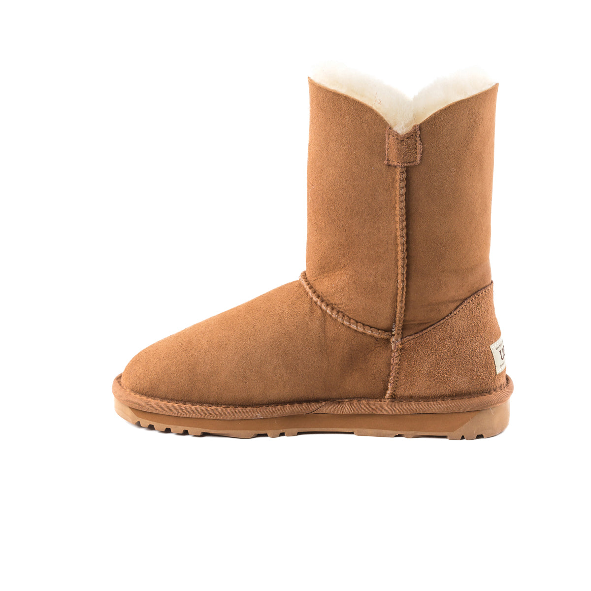 Ugg Classic Short Button Boots (Water Resistant)-Boots-PEROZ Accessories