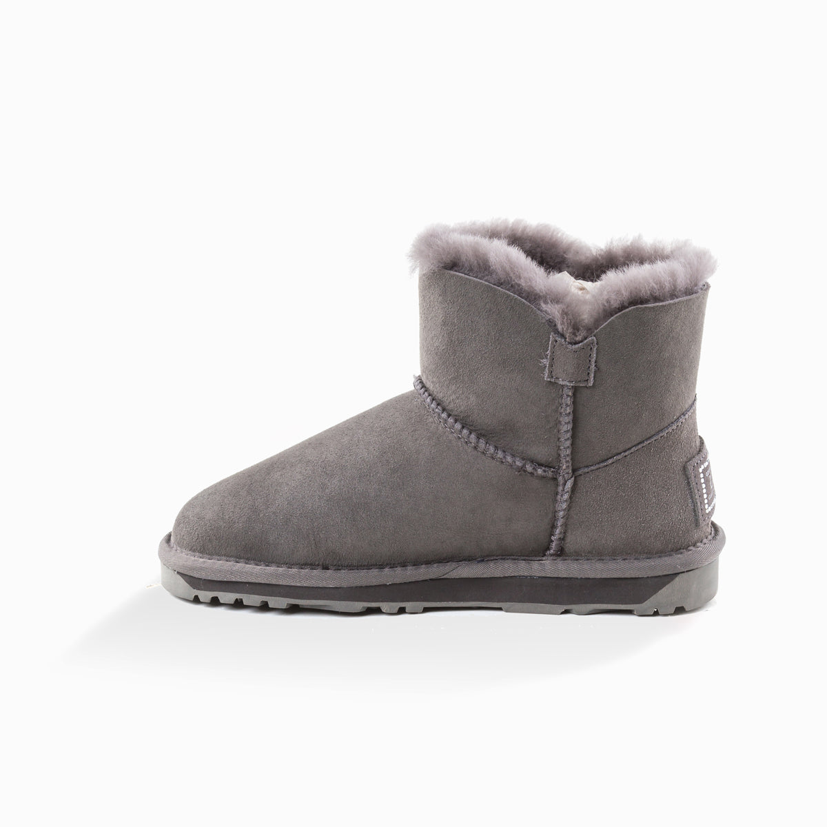 Ugg Classic Mini Button Whth Swarovski Boots (Water Resistant)-Boots-PEROZ Accessories