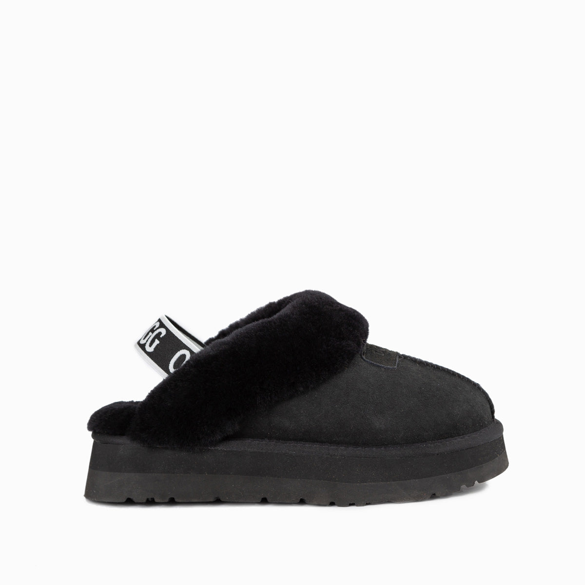 Ugg Coquette Platform Slipper (Elastic Backstrap)(Water Resistant)-Slippers-PEROZ Accessories