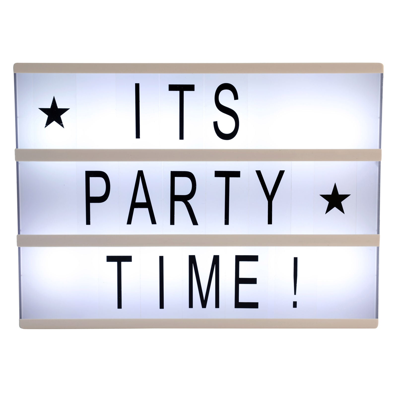 Battery Powered LED Light Cinematic Decorative Letter Box 85 Letters Numbers-Other-PEROZ Accessories
