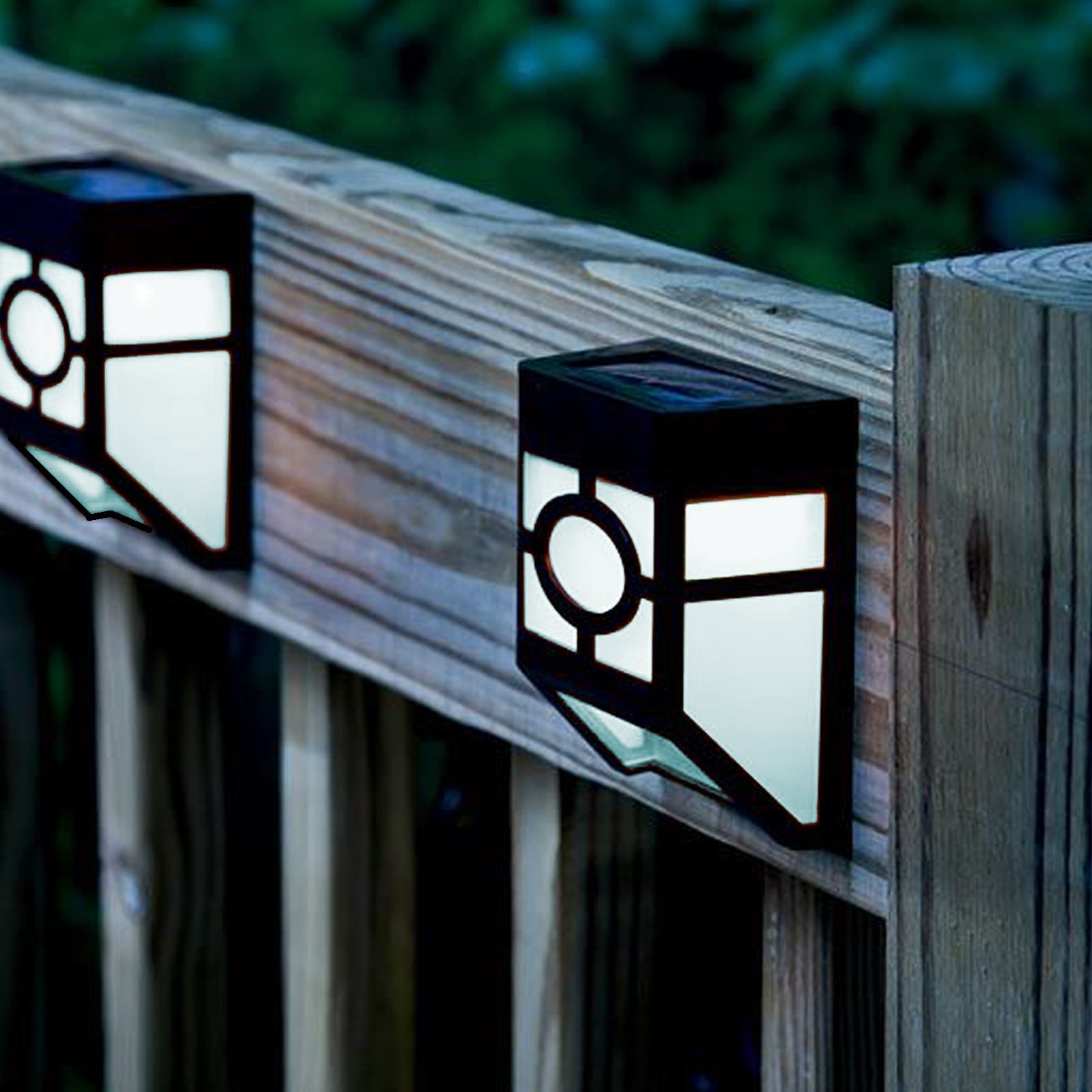 Solar Power Bright LED Waterproof Fence Outdoor Garden Patio Wall Pathway Light-Outdoor Lights-PEROZ Accessories