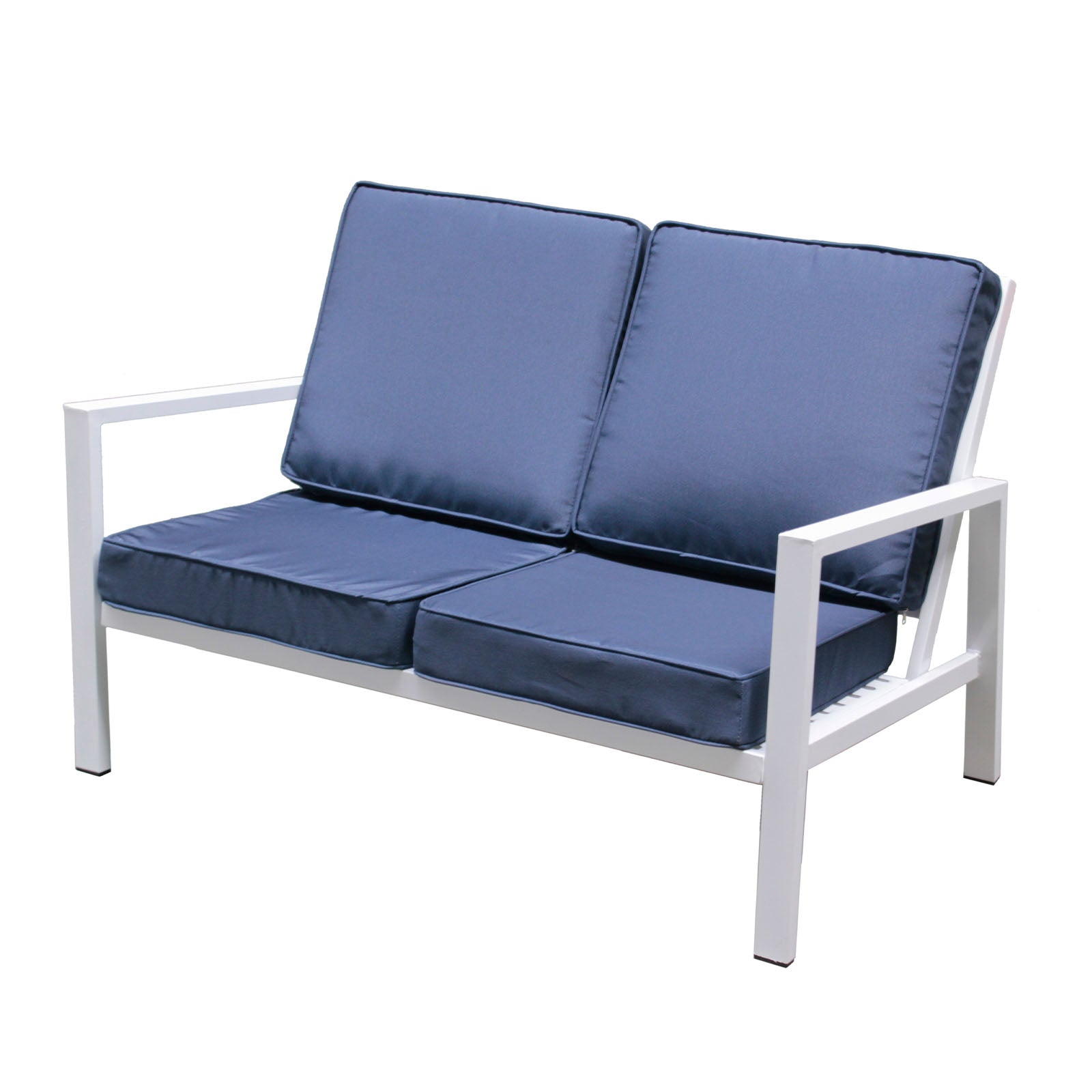 Milano 4pc Outdoor Furniture Lounge Patio Setting Coffee Table Chairs Garden Set-Outdoor Chairs & Lounges-PEROZ Accessories