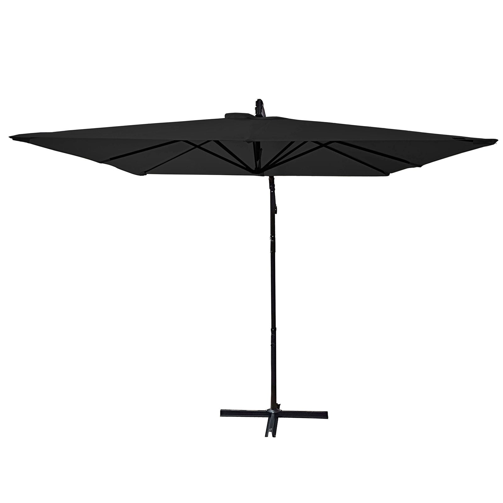 Milano 2.2M Outdoor Umbrella Cantilever Garden Deck Patio Shade Water-Resistant-Outdoor Umbrellas-PEROZ Accessories