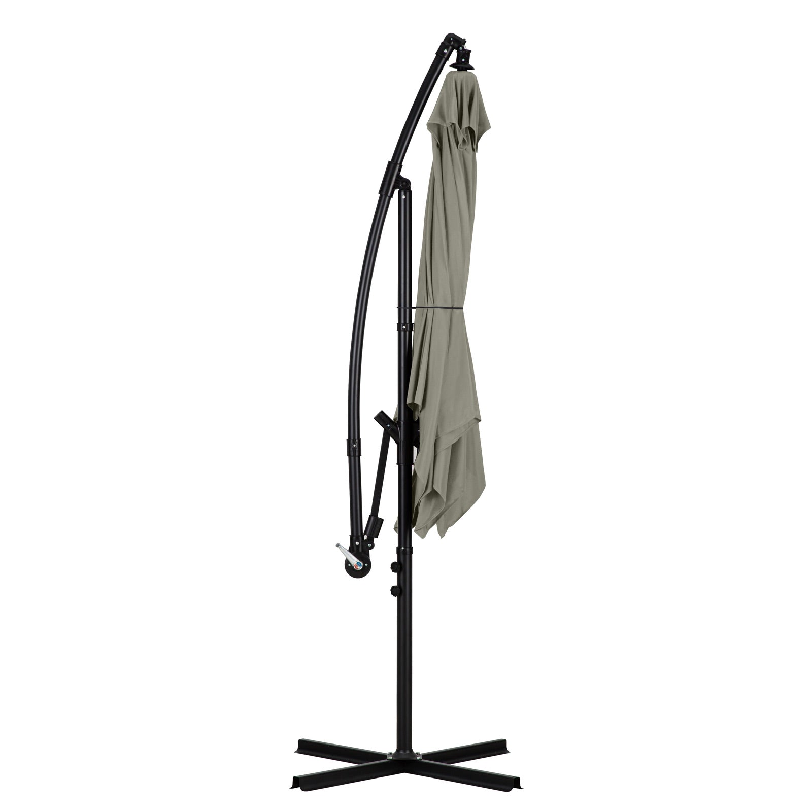 Milano 2.2M Outdoor Umbrella Cantilever Garden Deck Patio Shade Water-Resistant-Outdoor Umbrellas-PEROZ Accessories