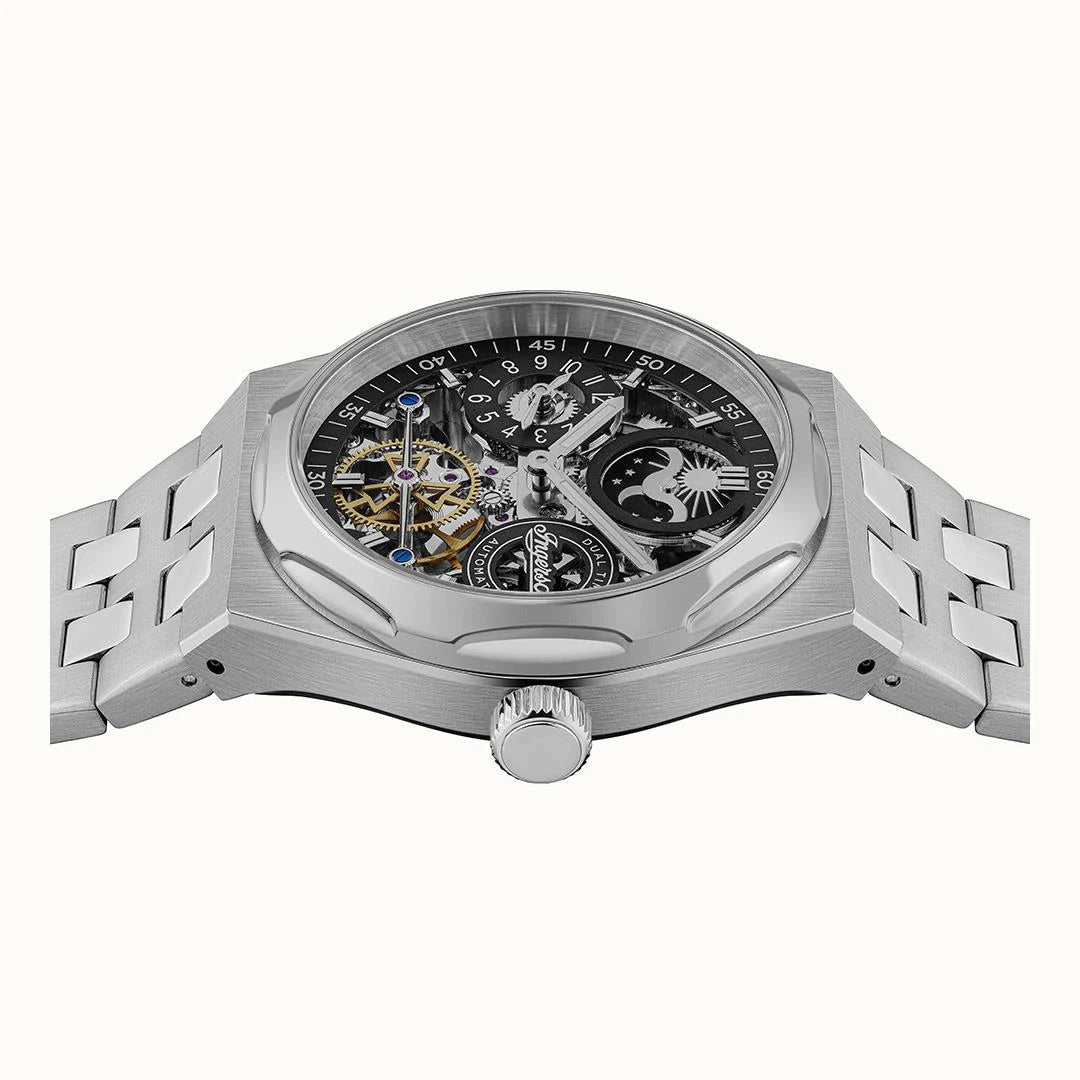 Ingersoll The Broadway Silver Watch-PEROZ Accessories