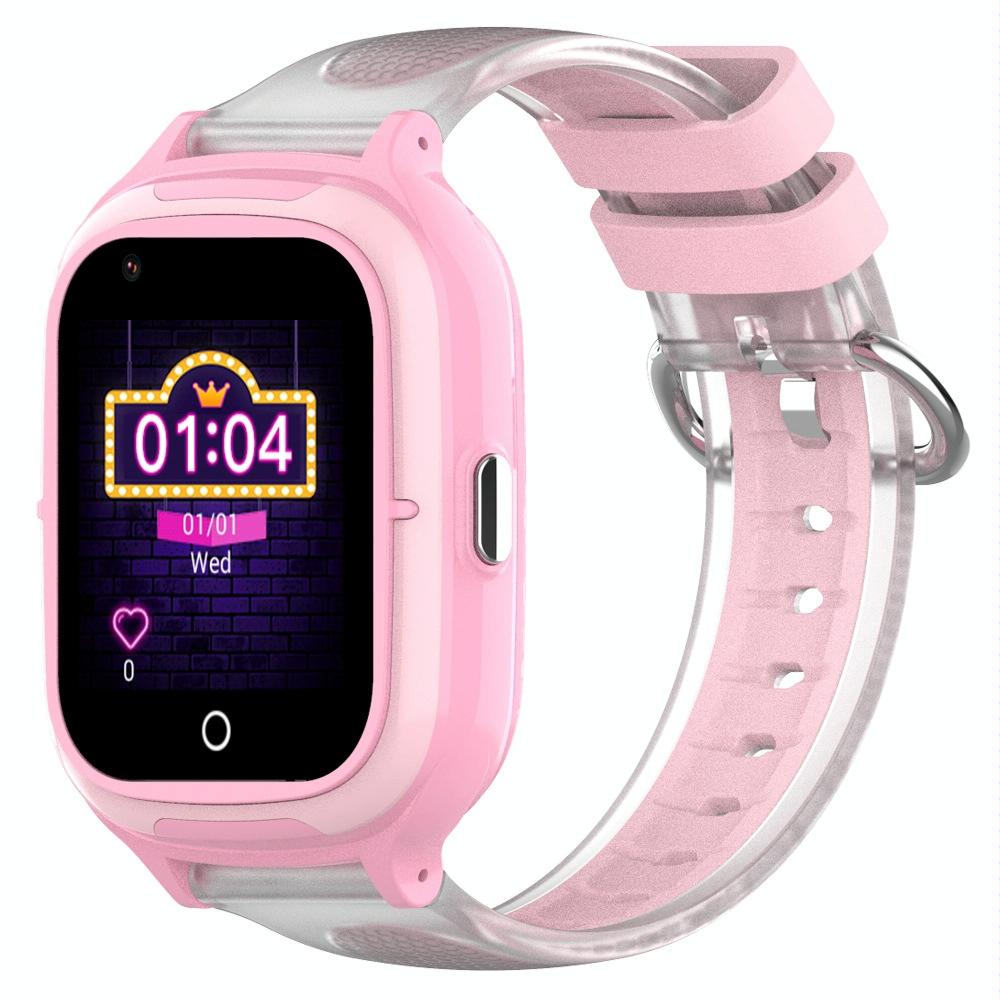 4G Kids Smart Phone Positioning Watch Ip67 Waterproof / Video / Voice Calling - Pink-Smart Watches-PEROZ Accessories