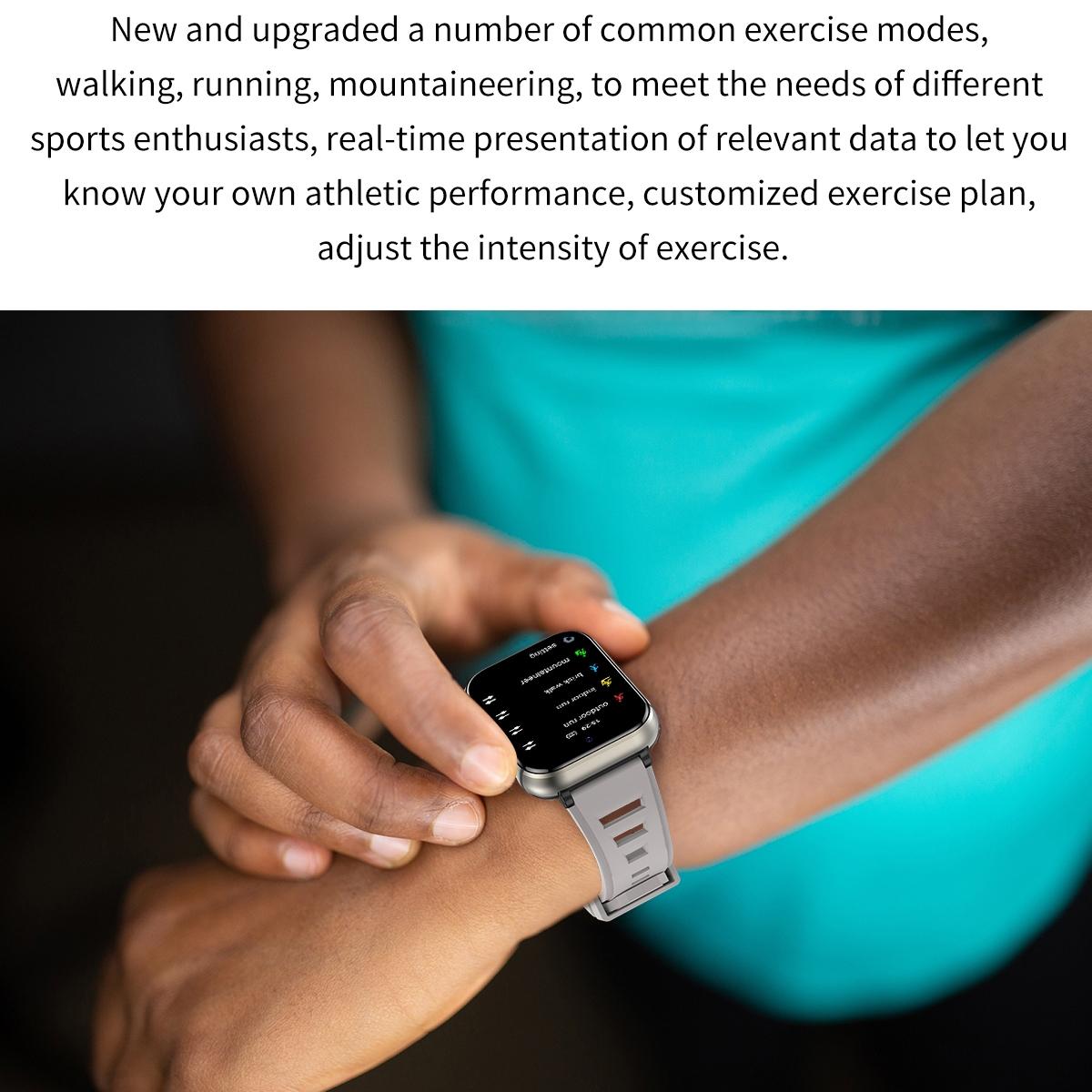 4G Smart Watch With 1.99 Inch Screen Android 9.0 4Gb+64Gb - Silver-Smart Watches-PEROZ Accessories