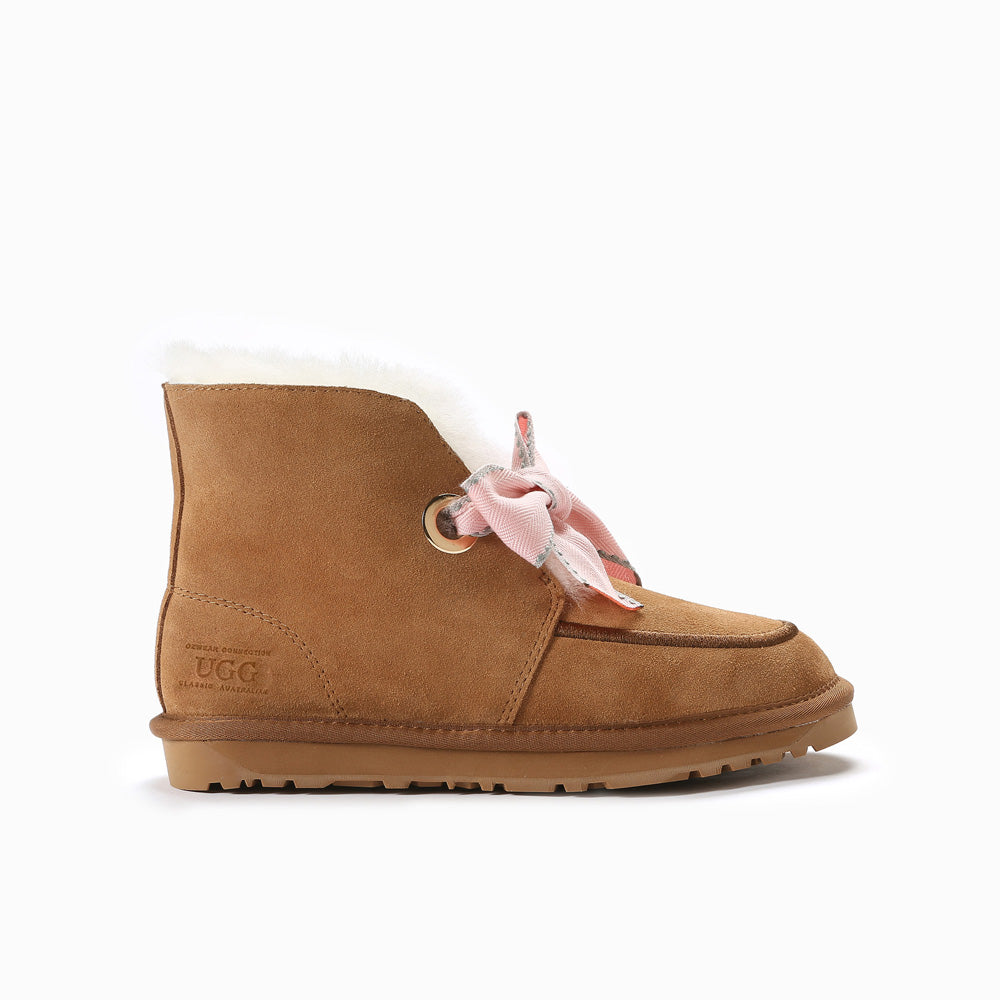 Ugg Paislee Pompom Boots-Boots-PEROZ Accessories